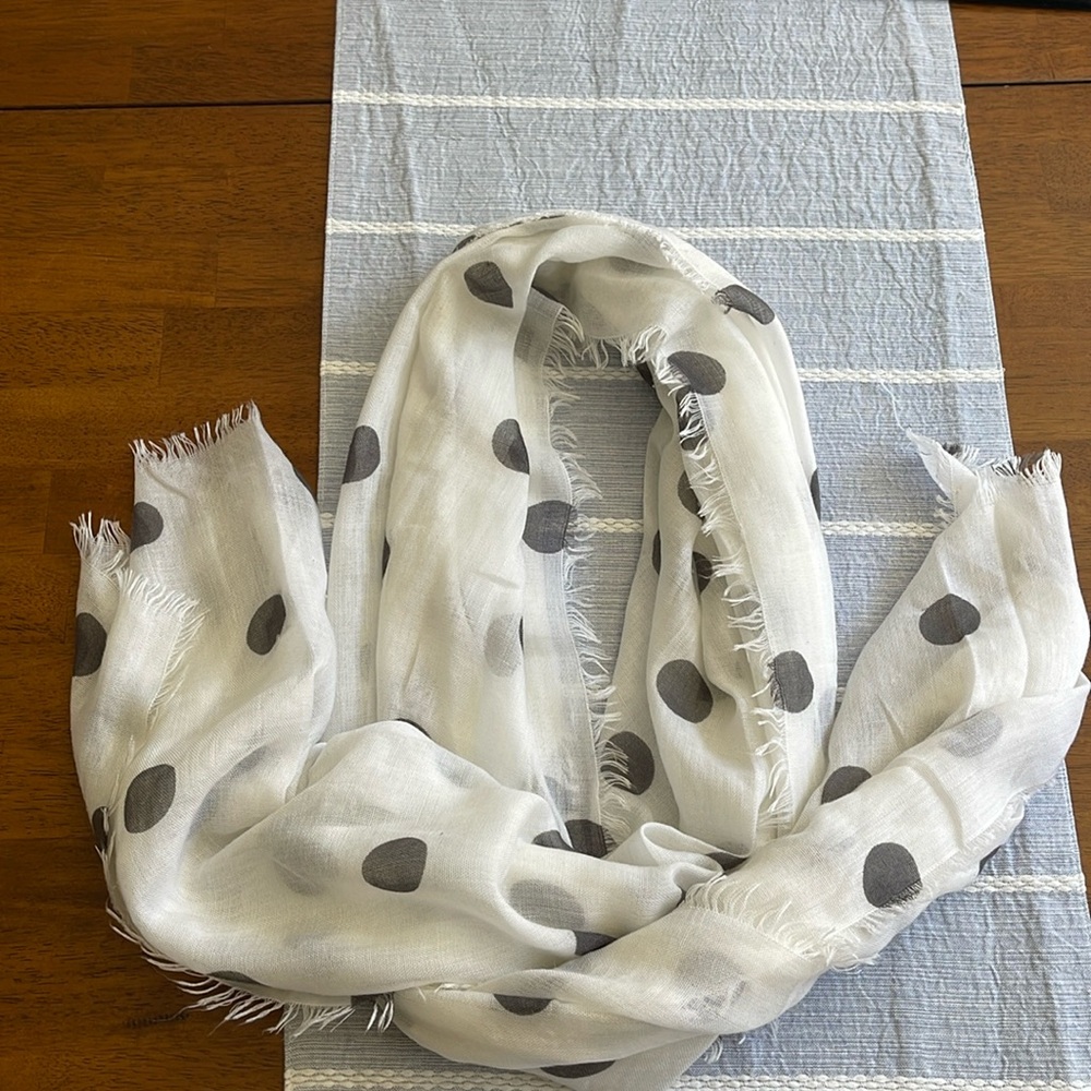 LOFT Polka Dot Scarf